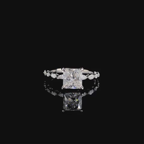 Princess-Cut Diamond Ring